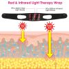 Infrared Red Light Therapy Wrap 660nm LED Red Light 850nm Near Infrared Light Wearable Flexible Deep Therapy Light Belt for Muscle Pain Relief