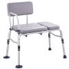 VEVOR Tub Transfer Bench for Bathtub 500lbs, Shower Seats for Adults, Lightweight Shower Bench for Elderly and Disabled with Padded Seat