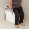 VEVOR Toilet Safety Rail, 300LBS Capacity Toilet Seat Frame, Adjustable Width Fit Most Toilets, Easy Installation