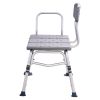 VEVOR Tub Transfer Bench for Bathtub, Adjustable Shower Seats for Adults, Lightweight Shower Bench for Elderly and Disabled
