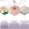 Thin Silicone Foam Dressing with Border 3 x 3. Pack of 200 Sterile Square Silicone Gel Adhesive. Hypoallrgenic