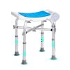 VEVOR Shower Chair for Inside Shower, Adjustable Height Shower Stool with Crossbar Support, Shower Seat for Shower Tub