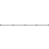 VEVOR Pipe Stair Handrail, 13FT Staircase Handrail, 440LBS Load Capacity Carbon Steel Pipe Handrail, Industrial Pipe Handrail with Wall Mount Sup