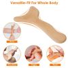 Wood Therapy Massage Tool for Massage Body