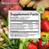 Raw Science Vitamin D3 K2 Calcium Supplement Vitamin D 5000 IU Vitamin K2 MK7 100 mcg for Immune Support Bone Strength Heart Health