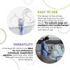 Urine Drainage Bag 2000 ml, 67.6 oz. Pack of 3 Clear Urine Catheter Bags for Men, Women. PVC Disposable Urine Bags for Catheter with 48" Drainage