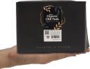 Organic Hemp Seed Pads 13". Pack of 10 Heavy Night Sanitary Pads for Women. Overnight Bladder Liners; Superior Absorbent Panty Liners for Bladder Leak