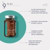 CLAV Blood Sugar Support - Cinnamon Extract Bitter Melon Capsules with Zinc & Chromium Vegan 60 Count