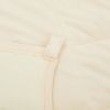 Weighted Blanket Light Cream 78.7"x78.7" 28.7 lb Fabric