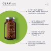 5 HTP 100mg Vitamin B6 Vegan 5-HTP Griffonia Seed Extract , by CLAV | Sleep & Mood Support 4 Month Supply Made in Germany