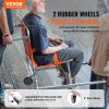 VEVOR EMS Stair Chair, 350 lbs Load Capacity, Foldable Aluminum Emergency Stair Climbing Wheelchair with 2 Wheels
