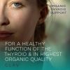 CLAV Organic Thyroid Support Supplement with Sea Kelp and Selenium from Mustard Seed Extract 120 Capsules Natural Thyroid Suppleme