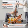 VEVOR Manual Stair Chair, 350 lbs Load Capacity, Foldable Emergency Stair Wheelchair with 4 Wheels