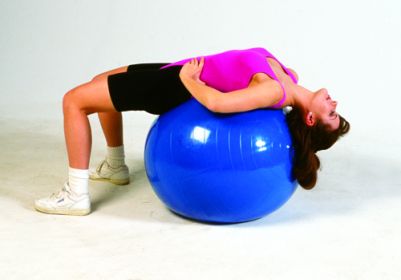 Inflatable Physical Therapy Ball- 12  30 cm Blue