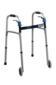 Walker Folding Trigger Release Adult with 5” Wheels  (Drive)