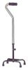 Adjustable Height Quad Cane - Heavy Duty, 500 LB Wt Capacity (Large Base)