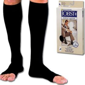 Jobst For Men 30-40 OT Knee-Hi  Black (size: XL)