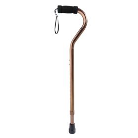 Bariatric Aluminum Cane - Adjustable Height to 40", 600 LB WT Capacity (Color: Aluminum Bronze)