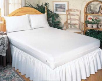 Mattress Cover Allergy Relief Zippered (size: Full-size  54 x75 x9)
