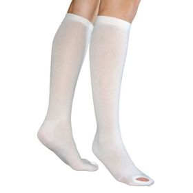 Anti-Embolism Stockings 15-20mmHg Below Knee  Inspection Toe (size: Sm/lng)