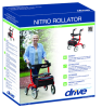 Drive Nitro Rollator with 10” Casters