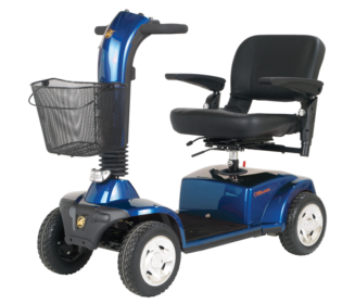 Companion II 4-Wheel Electric Scooter Full-Size (Color: Arctic Blue)