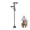 Multifunctional Folding Elderly Walking Sticks With Lights