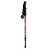 Multifunctional 3-Section Straight Handle Impact Resistant Walking Stick