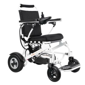 VEVOR Electric Wheelchair for Adults Seniors, 300 lbs Weight Capacity, 17.7 in Width Lightweight Foldable Motorized Power Wheelchairs (Seat Width: 17 in, Backrest Angle: Unadjustable)