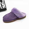 Women's and Men's Indoor/Outdoor Slipper with Wide plush Widths; Warm slippers for men and women