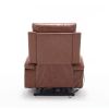 21"seat width,large size Electric Power Lift Recliner Chair Sofa for Elderly, 8 point vibration Massage and lumber heat, Remote Control