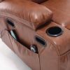21"seat width,large size Electric Power Lift Recliner Chair Sofa for Elderly, 8 point vibration Massage and lumber heat, Remote Control