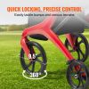 VEVOR Folding Rollator Walker for Seniors and Adults, Lightweight Aluminum Rolling Walker with Seat and Adjustable Handle