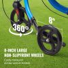 VEVOR 3 Wheels Rollator Walker for Seniors, Lightweight Aluminum Foldable Rolling Walker with Adjustable Handle