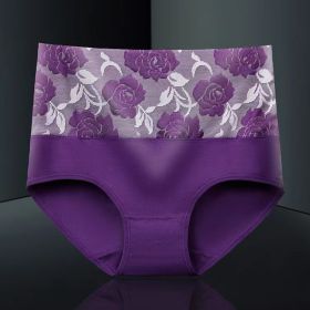 Everdries Leakproof Underwear For Women Incontinence Leak Proof Protective Pants (Color: Purple, size: 4XL)