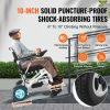 VEVOR Electric Wheelchair for Adults Seniors, 300 lbs Weight Capacity, 17.7 in Width Lightweight Foldable Motorized Power Wheelchairs