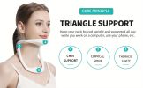Neck Brace; Cervical Collar Neck Support Brace; Adjustable Anti-Bow Cervical Traction Device For Neck Posture Support Neck Pain Relief; Shoulder