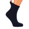 Women's Diabetic Ankle Socks 3 Pairs Soft Cotton Blend, Non-Binding Top, Seamless Toe, Promotes Circulation, Shoe Size 9-11