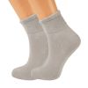Womens Diabetic Cotton Blend Non-binding Top 3 Pairs Diabetes Ankle Socks Shoe Size 5-7