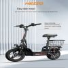 Compact and Convenient: T3 Hezzo E-Bike for Urban Travel - 330 LB WT Capacity