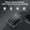Military Smart Watch For Men; All-New 1.71'' Tactical Smartwatch | Android Phones & IPhone Compatible | 5ATM Fitness Tracker w Blood Pressure