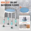Adjustable Height Bath Seat Stool for Elderly Disabled Adults Handicap