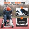 Electric Wheelchair for Adults Seniors, 300 Lb Wt Capacity, 20" Width Lightweight Foldable Motorized Power Wheelchairs