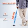 Collapsible Walking Cane with Adjustable Heights for Hiking