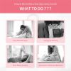 Wireless Menstrual Pain Relieve Warm Palace Belt Heating Pad Heating Uterus Acupoints Infrared Vibrating Massage Girlfriend Gift