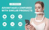 Neck Brace; Cervical Collar Neck Support Brace; Adjustable Anti-Bow Cervical Traction Device For Neck Posture Support Neck Pain Relief; Shoulder