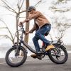 INVANTI EB11 Electric Bike  500W Folding Bike 48V 10.4AH 7S Shimano Electric Bicycle - 330 LB Wt. Capacity