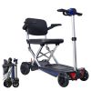 MOBIFREE Powered Lightweight Folding Travel Mobility Scooter M2020 for Seniors. 275 LB WT Capacity