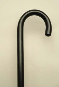 Wood Cane 1" x 36" - 250 LB WT Capacity (Color: Black)
